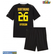 Borussia Dortmund Julian Ryerson #26 Auswärts Trikotsatz Kinder 2026-27 Kurzarm (+ Kurze Hosen)